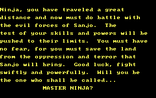 Master Ninja: Shadow Warrior of Death